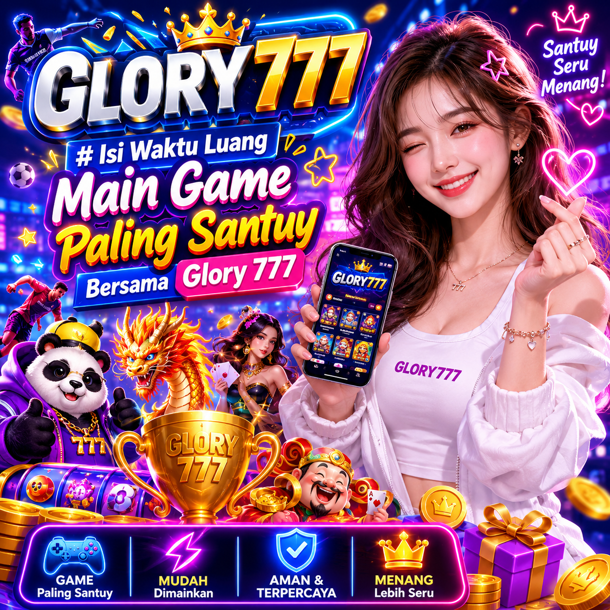 GLORY777: Jelajahi Hiburan Online Seru Agar Hari Lebih Berwarna